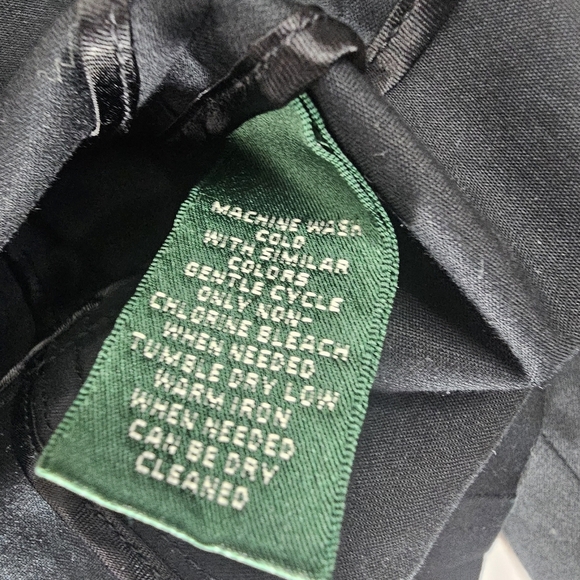 Lauren Ralph Lauren Women's Cropped Black Blazer Size M - Picture 5 of 8